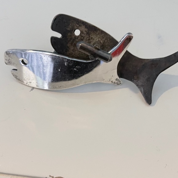 Sterling silver large whale cuff links - Picture 1 of 3